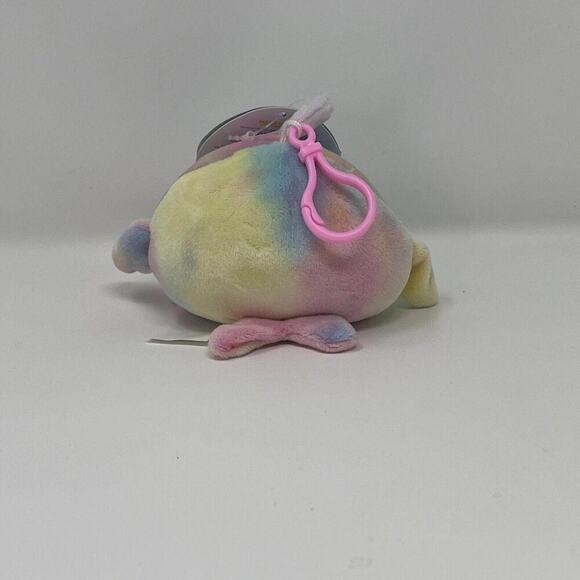 Squishmallow Navina The Narwal 3.5" Clip-On Plush Brand New With Tags - Picture 2 of 3